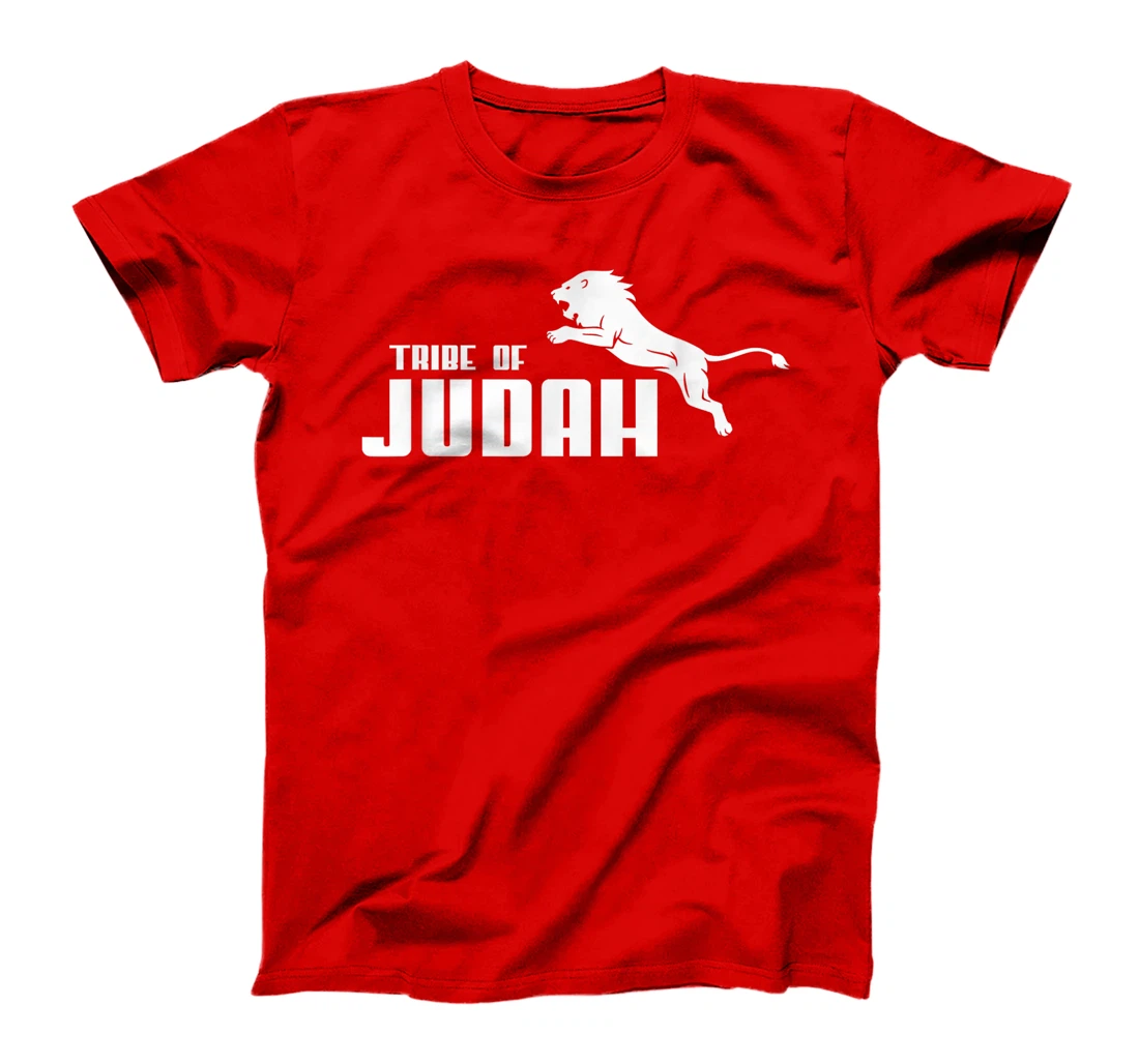 Tribe of Judah Lion Jumping Lion Of Zion Hebrew Israelite T-Shirt