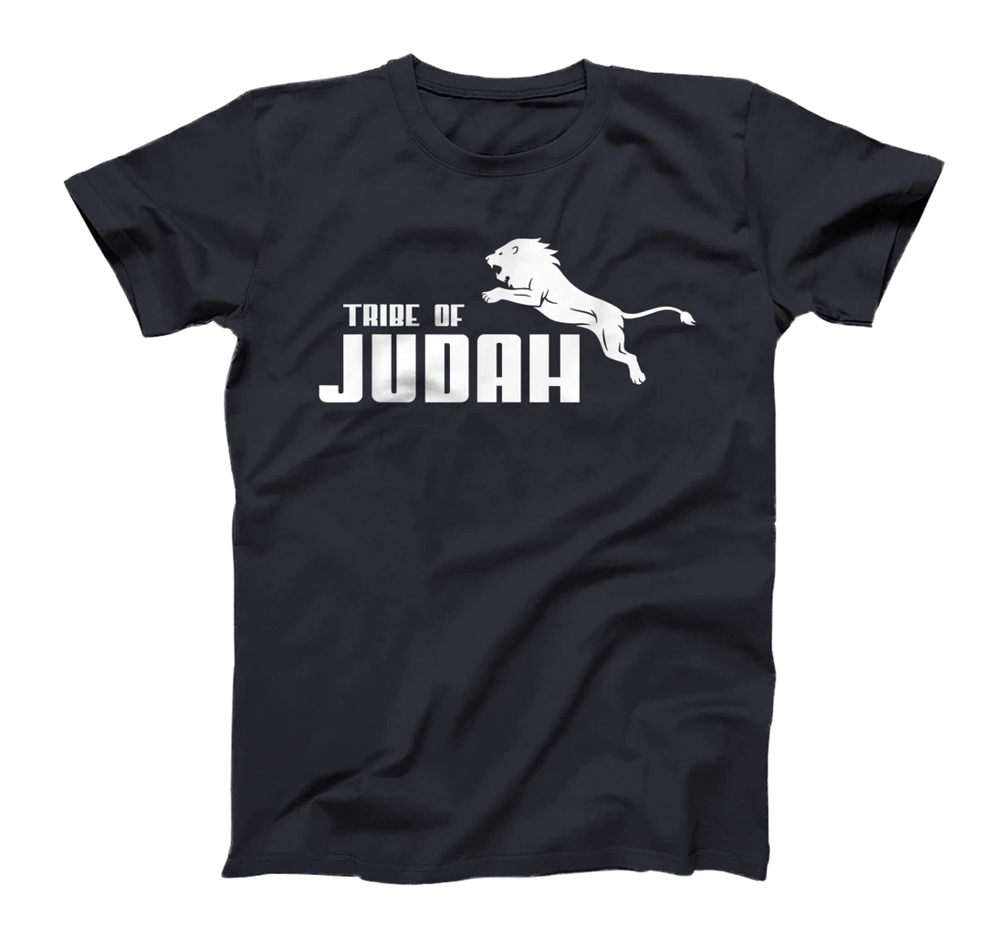 Tribe of Judah Lion Jumping Lion Of Zion Hebrew Israelite T-Shirt