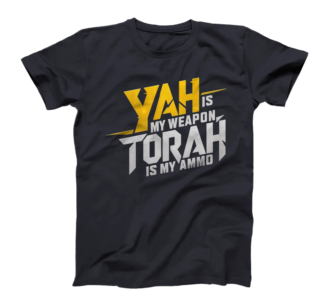 Hebrew Israelite Clothing Yah is My Weapon Judah Torah Premium T-Shirt