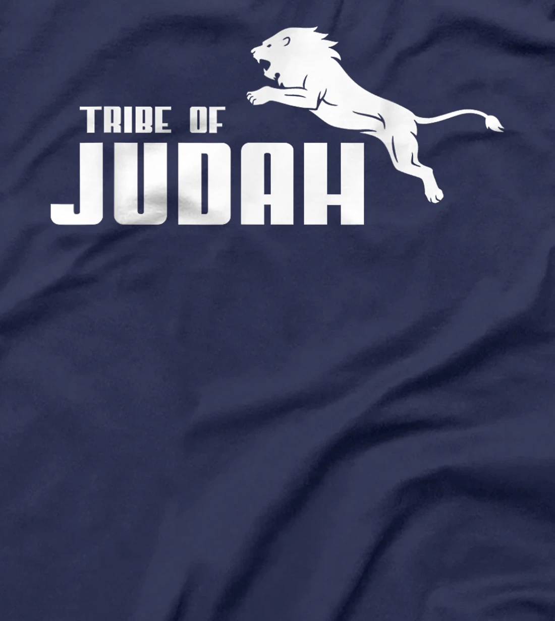 Tribe of Judah Lion Jumping Lion Of Zion Hebrew Israelite T-Shirt