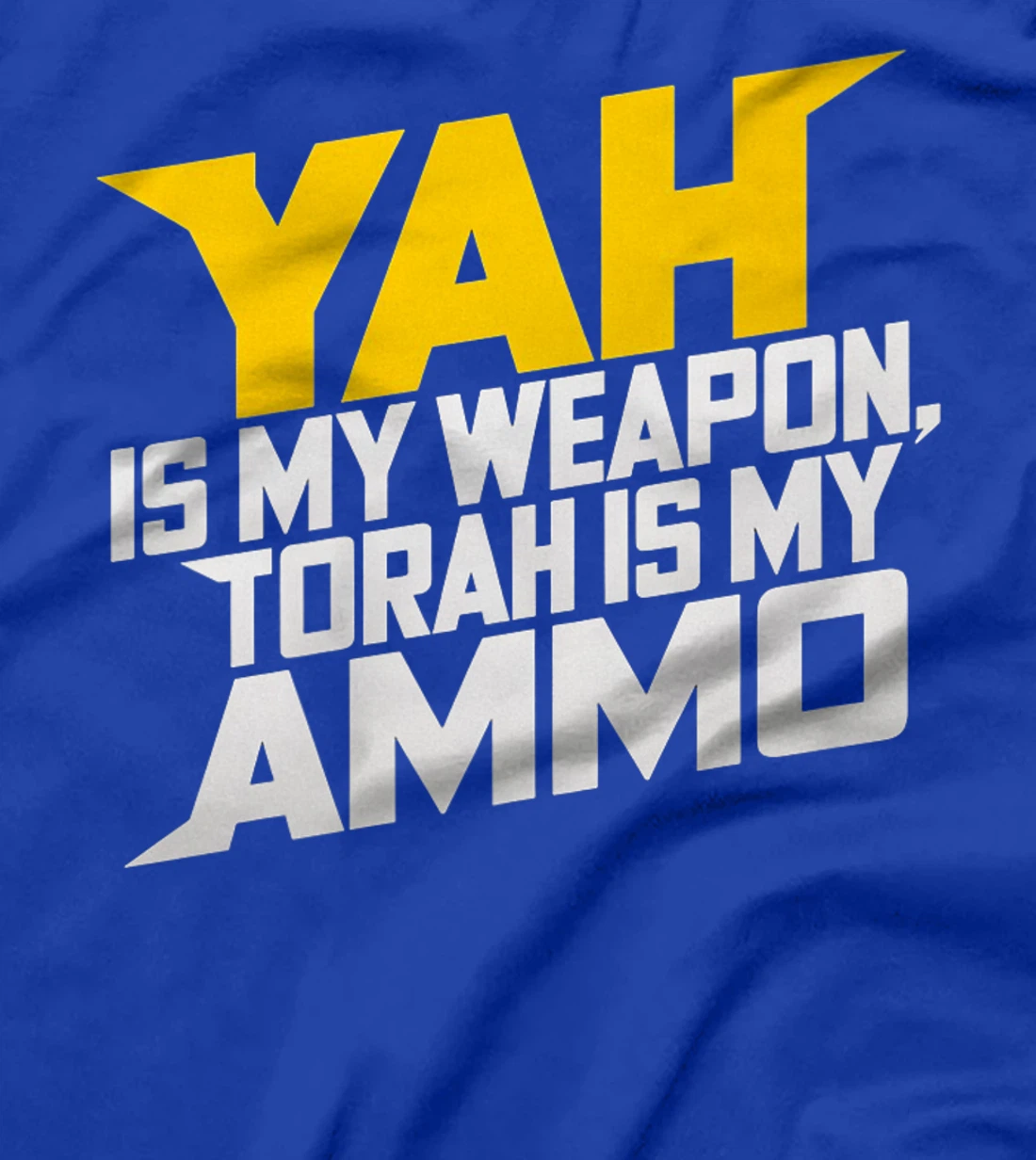Hebrew Israelite Clothing Yah is My Weapon Judah Torah Premium T-Shirt