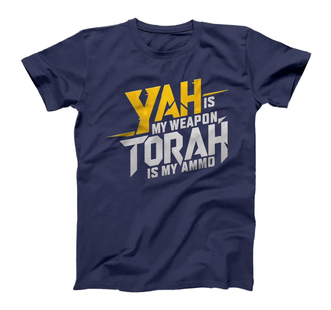 Hebrew Israelite Clothing Yah is My Weapon Judah Torah Premium T-Shirt