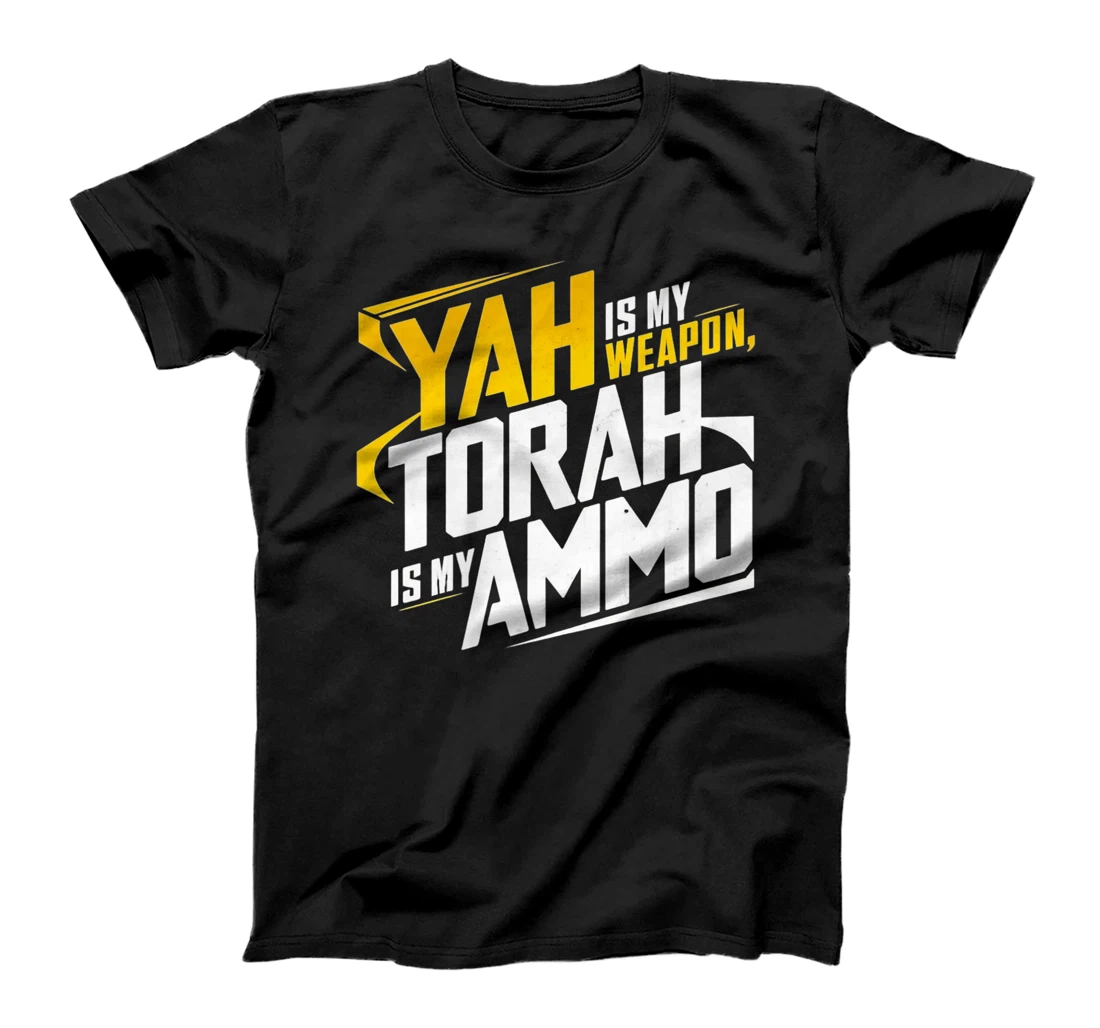 Hebrew Israelite Clothing Yah is My Weapon Judah Torah Premium T-Shirt