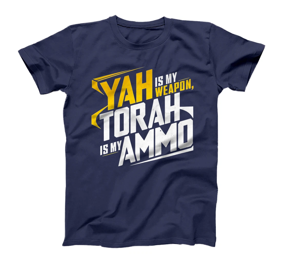 Hebrew Israelite Clothing Yah is My Weapon Judah Torah Premium T-Shirt