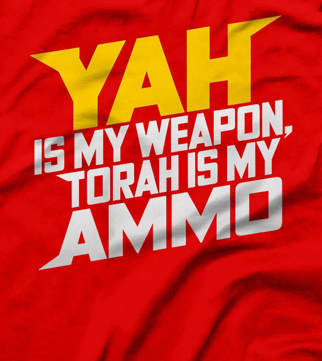 Hebrew Israelite Clothing Yah is My Weapon Judah Torah Premium T-Shirt