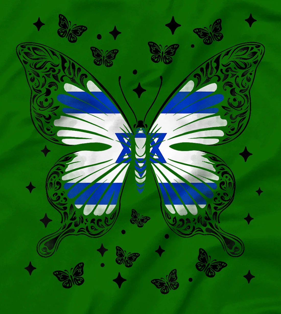 Israeli Butterfly Israel T-Shirt