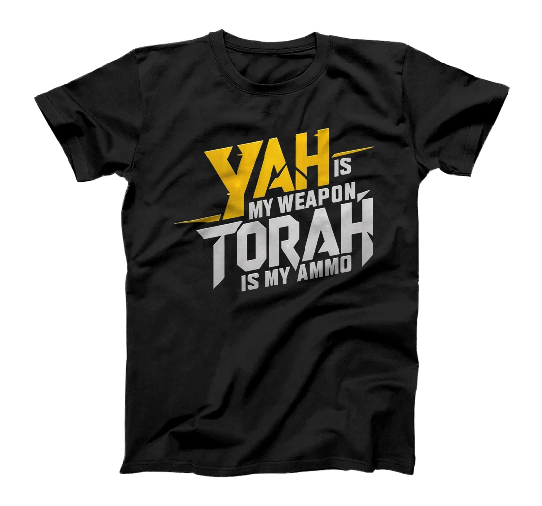 Hebrew Israelite Clothing Yah is My Weapon Judah Torah Premium T-Shirt