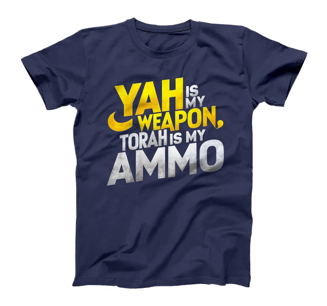 Hebrew Israelite Clothing Yah is My Weapon Judah Torah Premium T-Shirt