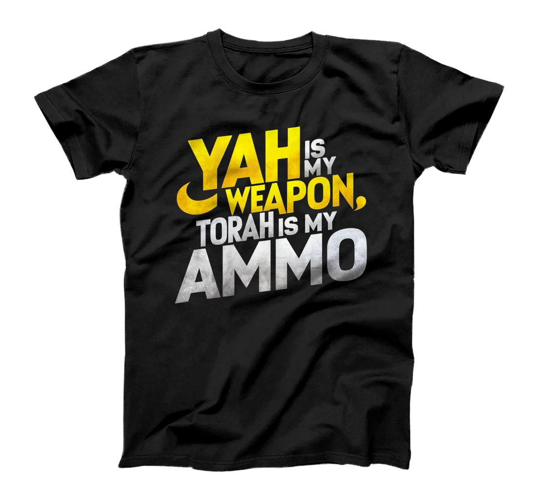 Hebrew Israelite Clothing Yah is My Weapon Judah Torah Premium T-Shirt