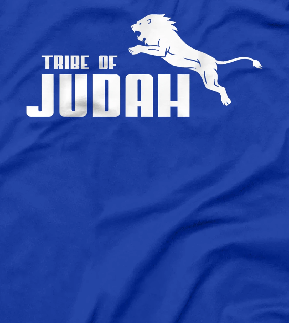 Tribe of Judah Lion Jumping Lion Of Zion Hebrew Israelite T-Shirt