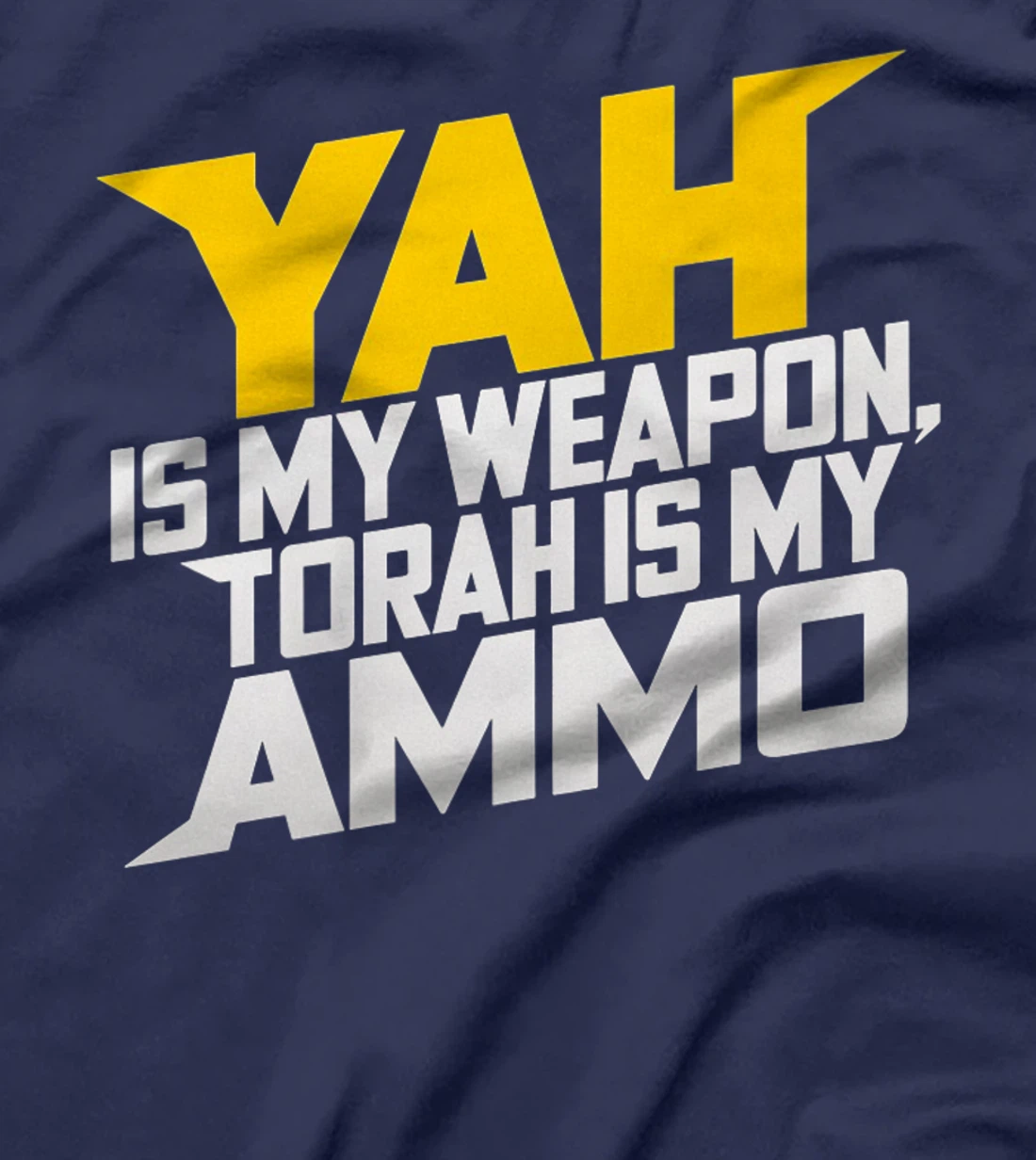 Hebrew Israelite Clothing Yah is My Weapon Judah Torah Premium T-Shirt