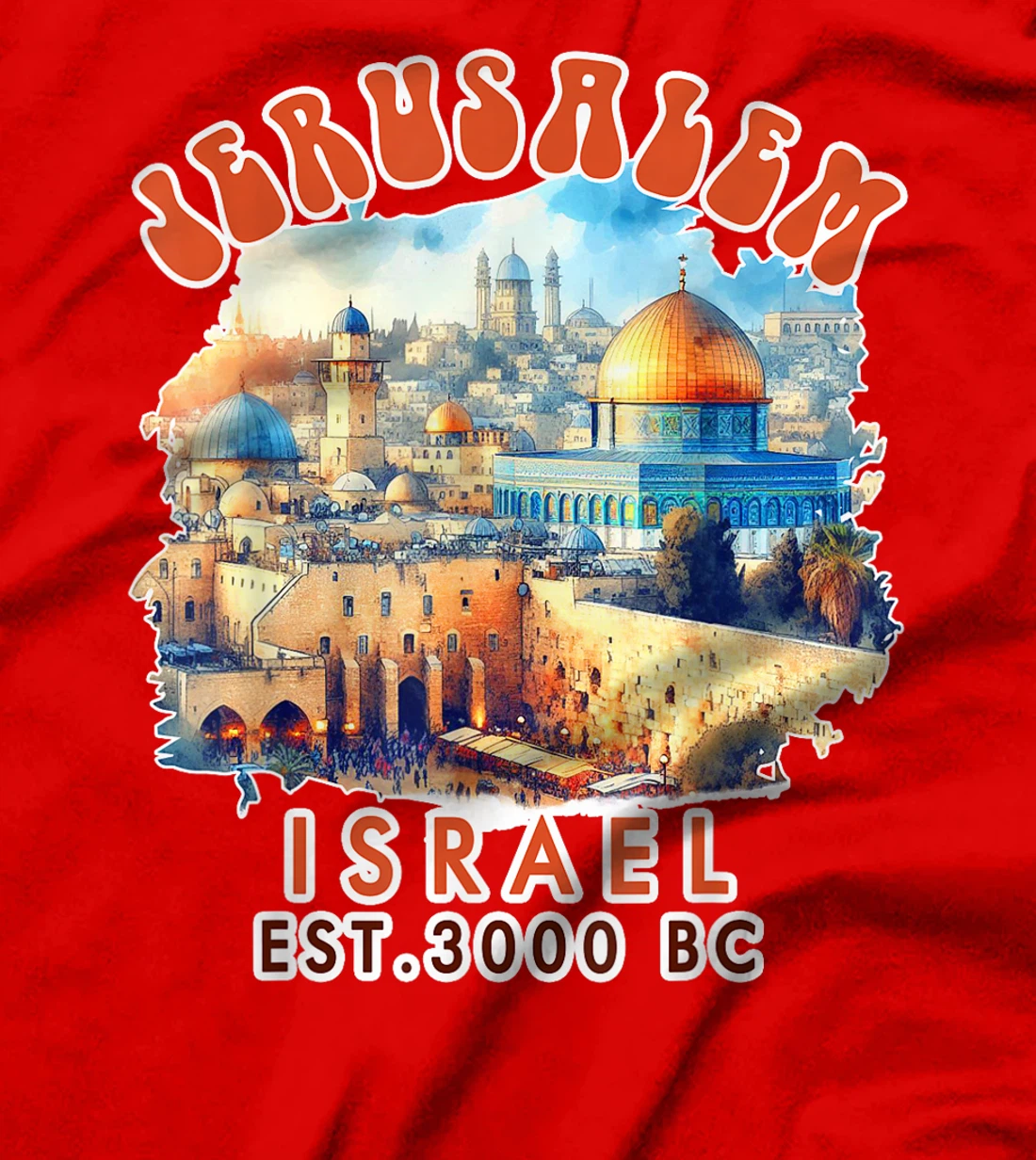 Jerusalem Travel Traveling Jerusalem Israel Vacation Trip T-Shirt