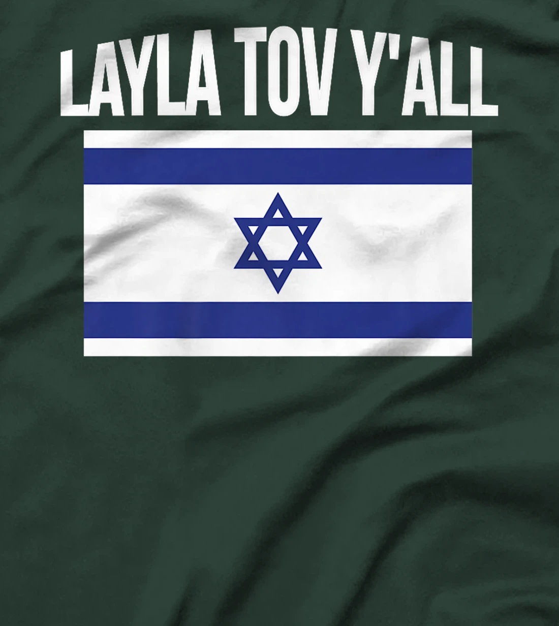 Layla Tov YAll Israel Flag Israeli Premium T-Shirt