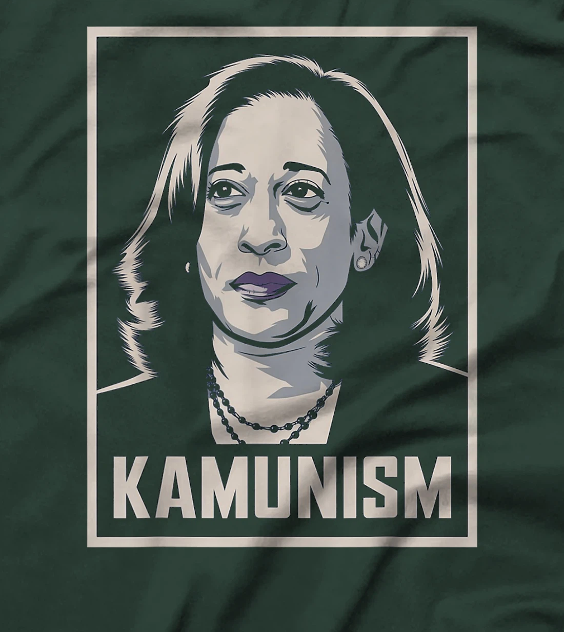 KAMUNISM Poster Patriotic Trump Republican Slogan '24 Voters T-Shirt