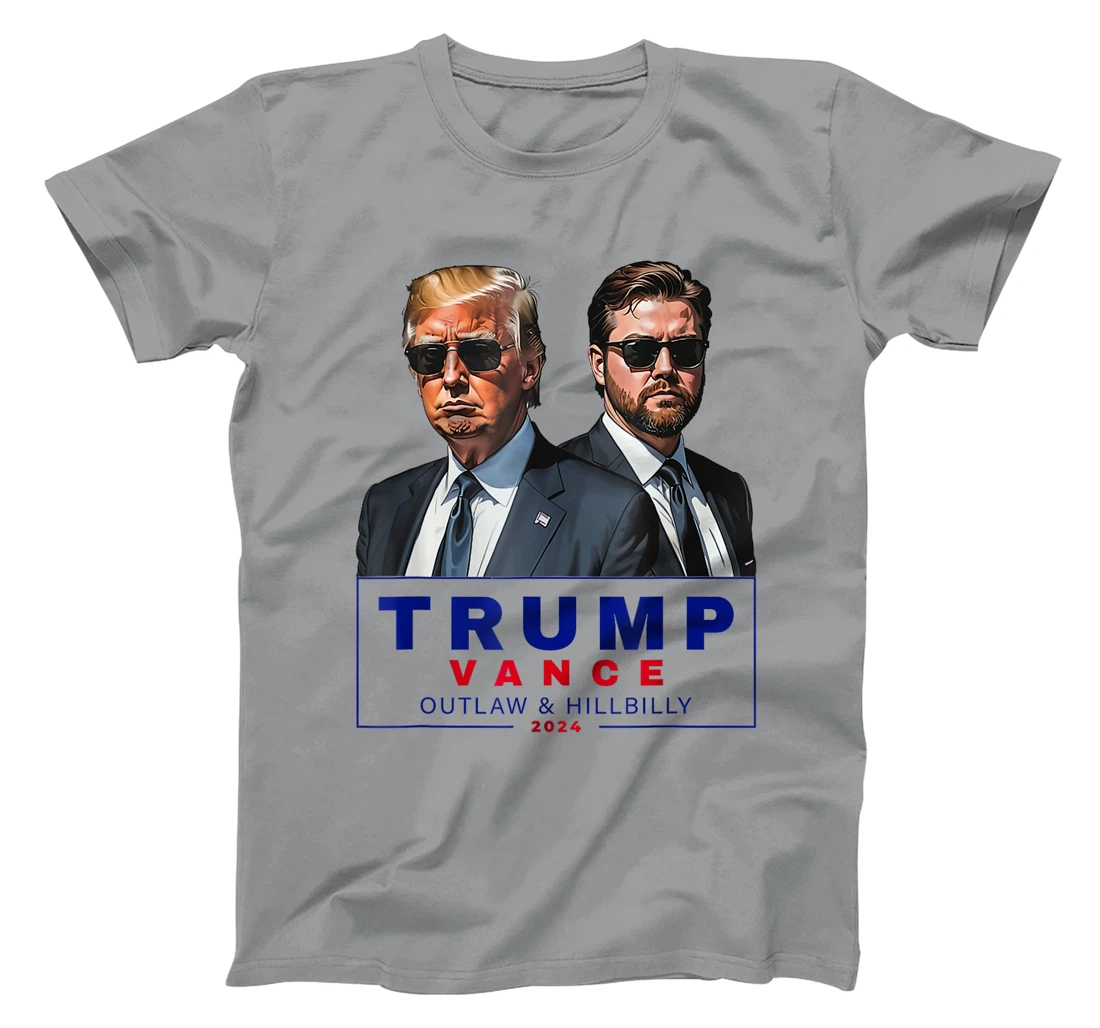 Womens Trump Vance 2024 Outlaw and Hillbilly T-Shirt