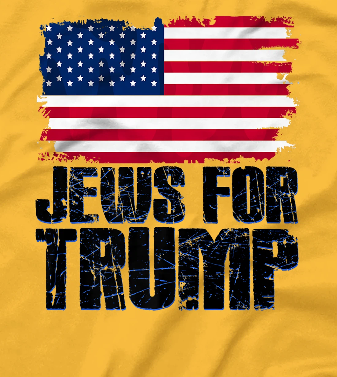 Jews For Trump American Flag Jewish Republican Premium T-Shirt