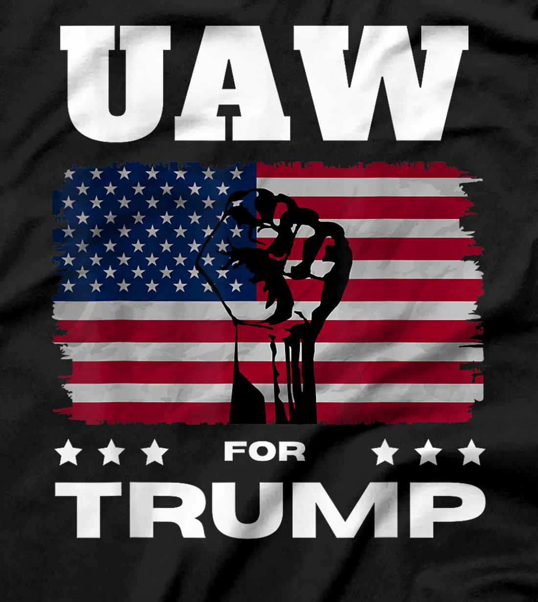 United Auto Workers for Donald Trump UAW 2024 election T-Shirt