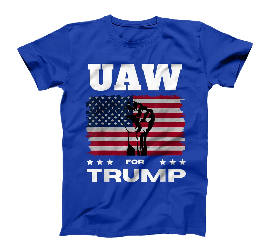United Auto Workers for Donald Trump UAW 2024 election T-Shirt