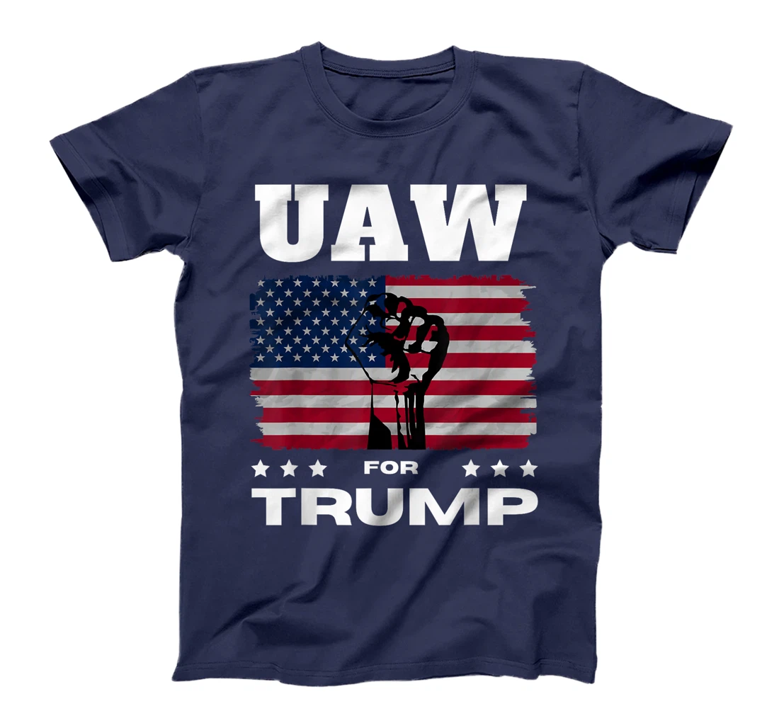 United Auto Workers for Donald Trump UAW 2024 election T-Shirt