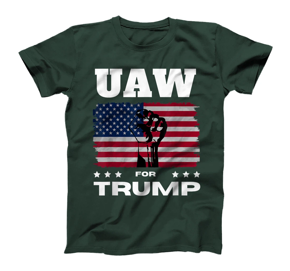 United Auto Workers for Donald Trump UAW 2024 election T-Shirt