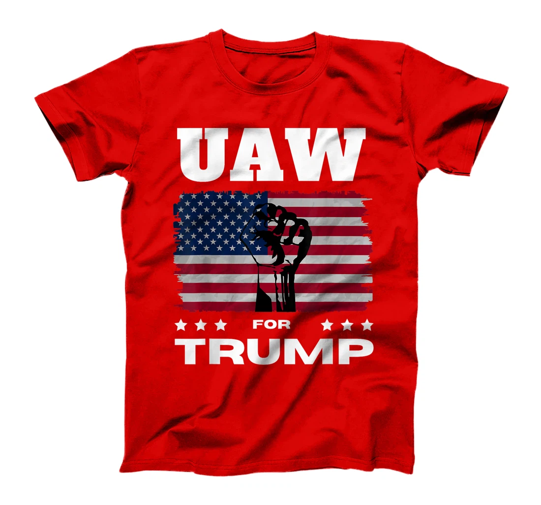 United Auto Workers for Donald Trump UAW 2024 election T-Shirt