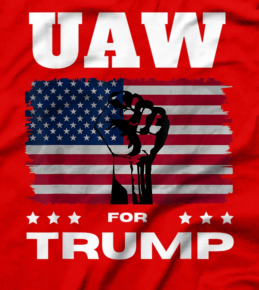 United Auto Workers for Donald Trump UAW 2024 election T-Shirt