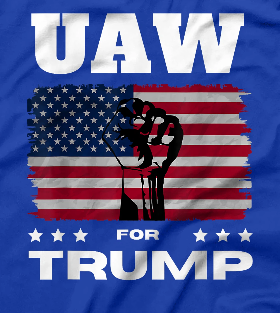 United Auto Workers for Donald Trump UAW 2024 election T-Shirt