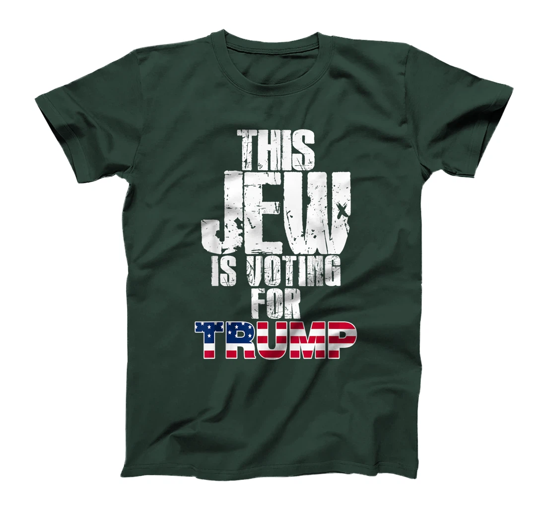This Jew Is Voting For Trump Jewish Republican Voter T-Shirt