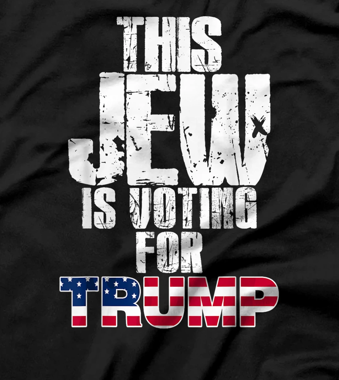 This Jew Is Voting For Trump Jewish Republican Voter T-Shirt