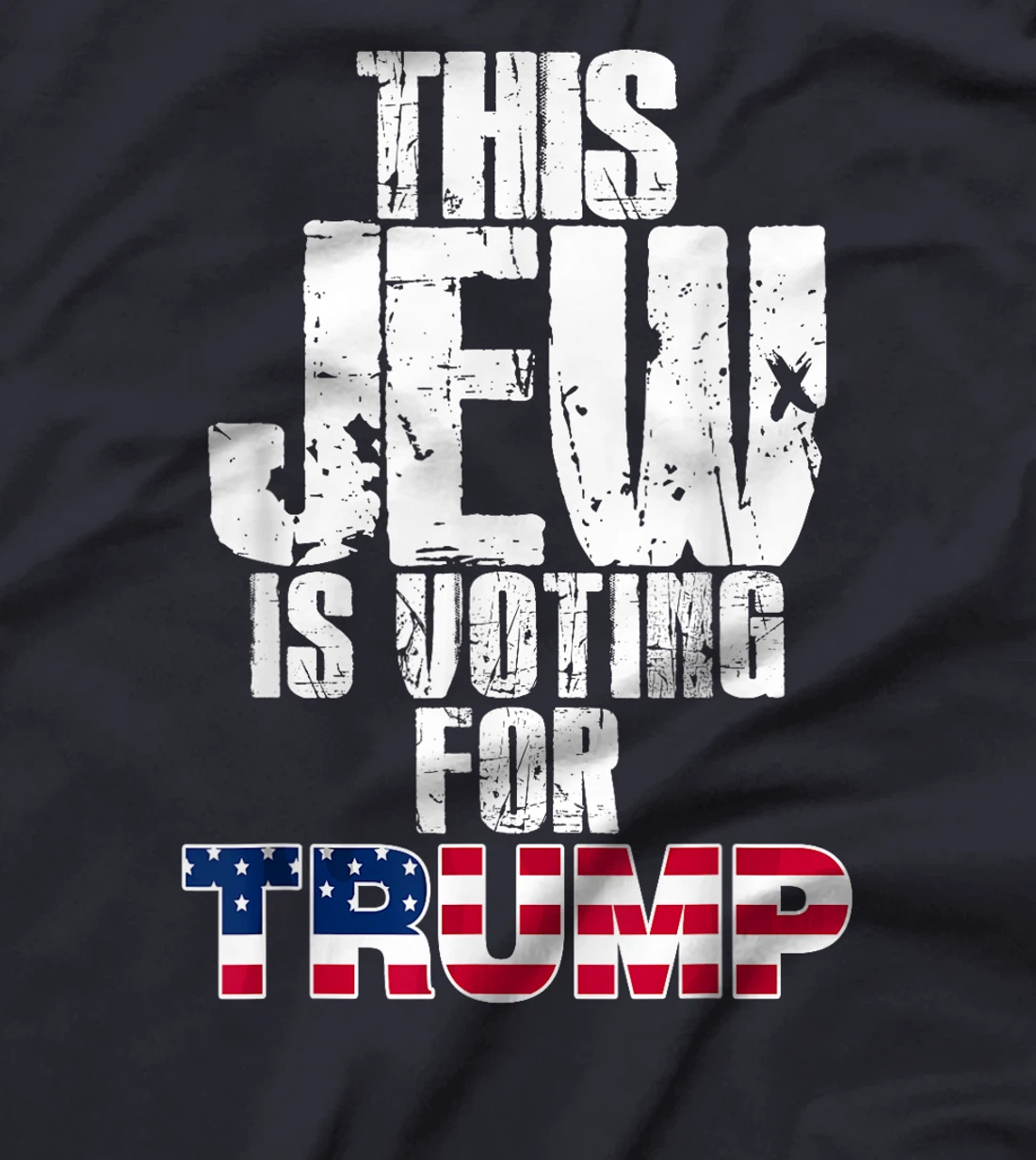 This Jew Is Voting For Trump Jewish Republican Voter T-Shirt