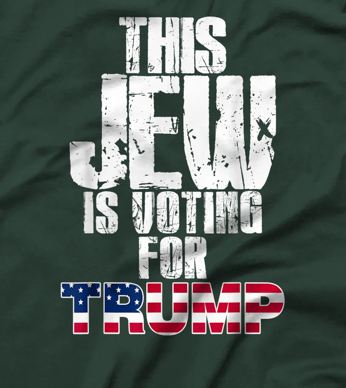 This Jew Is Voting For Trump Jewish Republican Voter T-Shirt