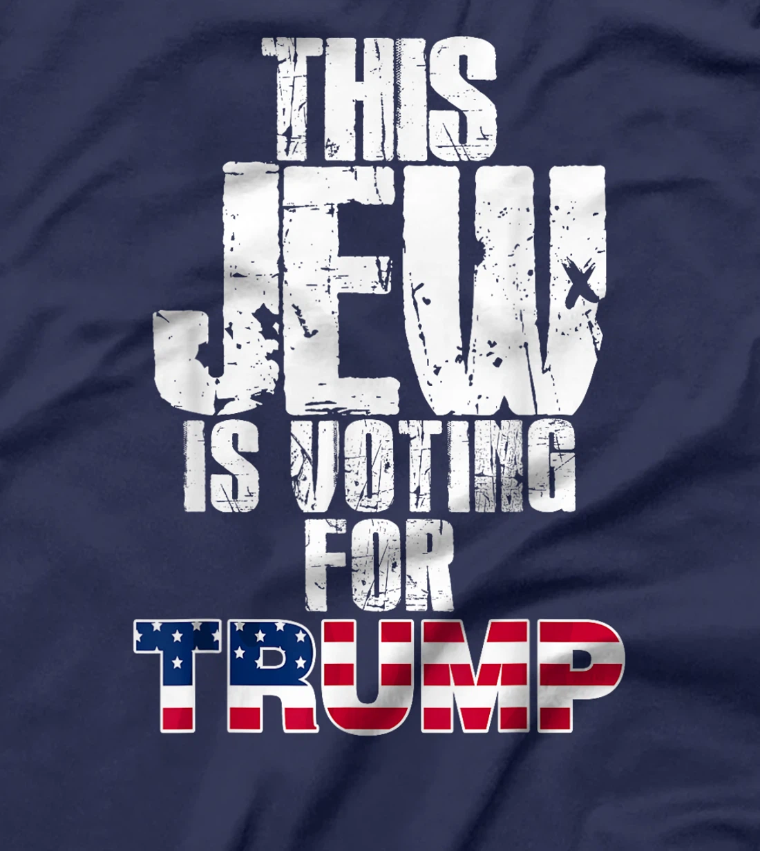 This Jew Is Voting For Trump Jewish Republican Voter T-Shirt