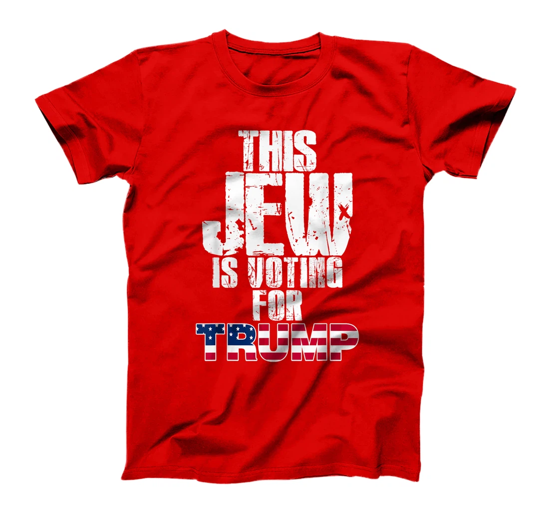 This Jew Is Voting For Trump Jewish Republican Voter T-Shirt
