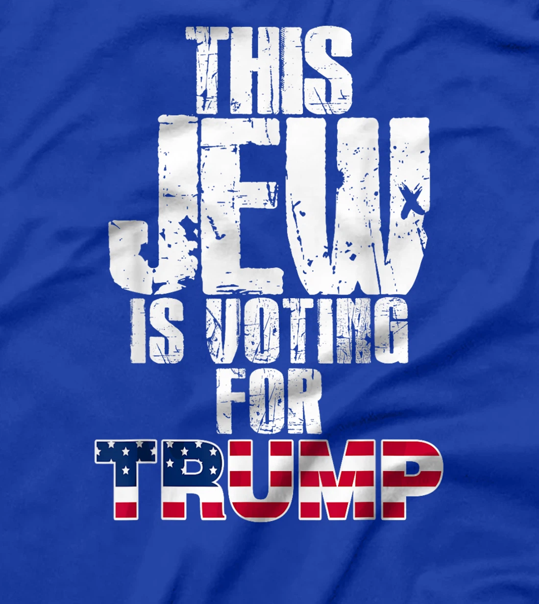This Jew Is Voting For Trump Jewish Republican Voter T-Shirt