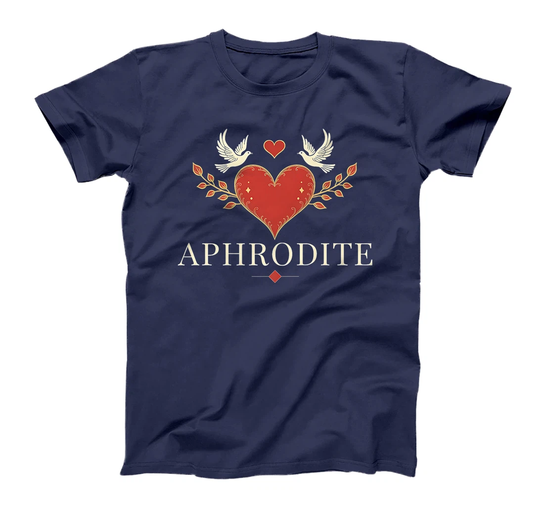 Aphrodite Greek Goddess of Love Symbol Premium T-Shirt