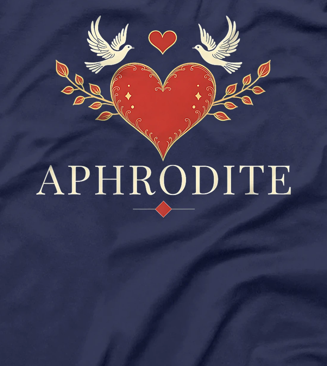 Aphrodite Greek Goddess of Love Symbol Premium T-Shirt