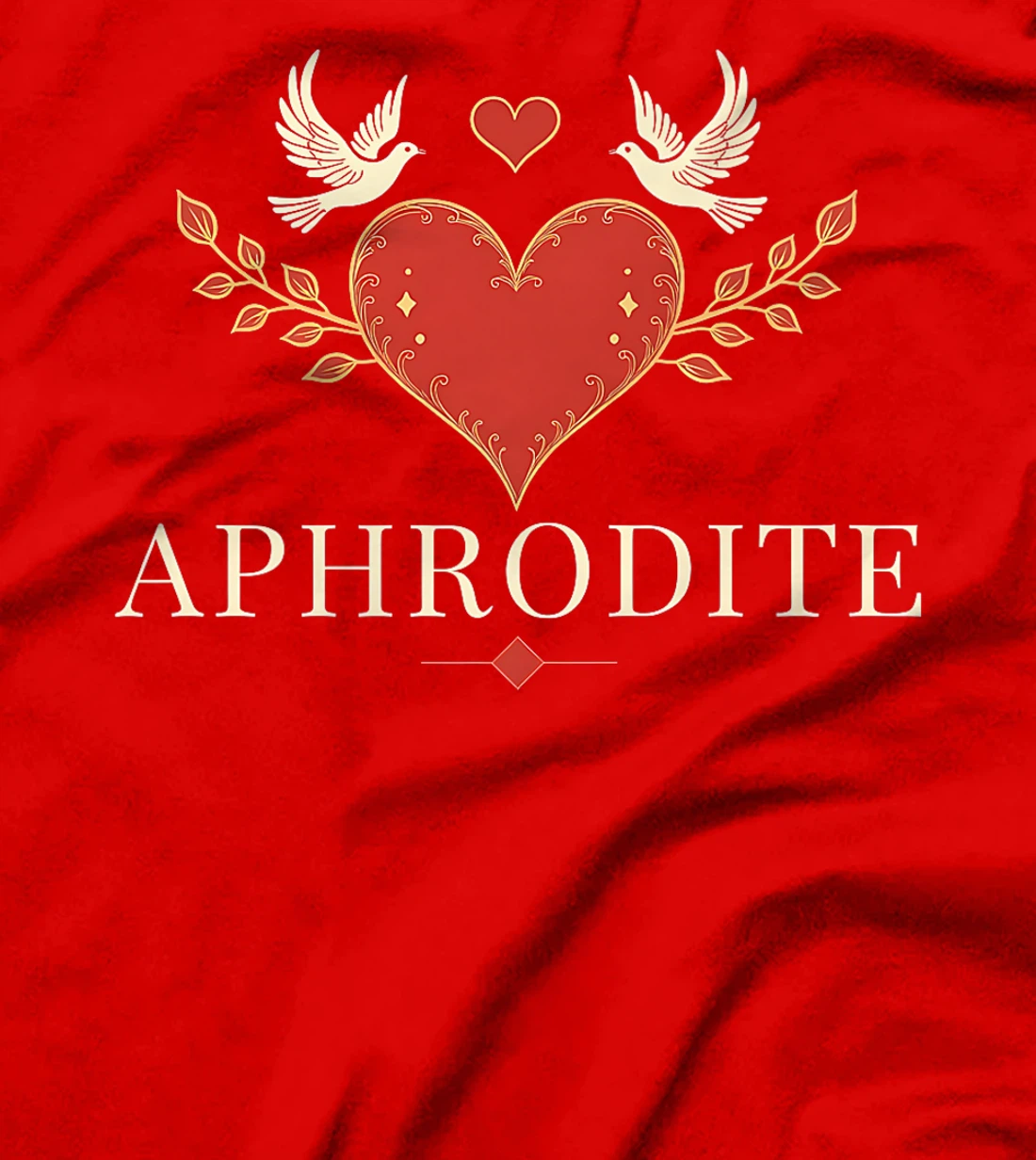 Aphrodite Greek Goddess of Love Symbol Premium T-Shirt