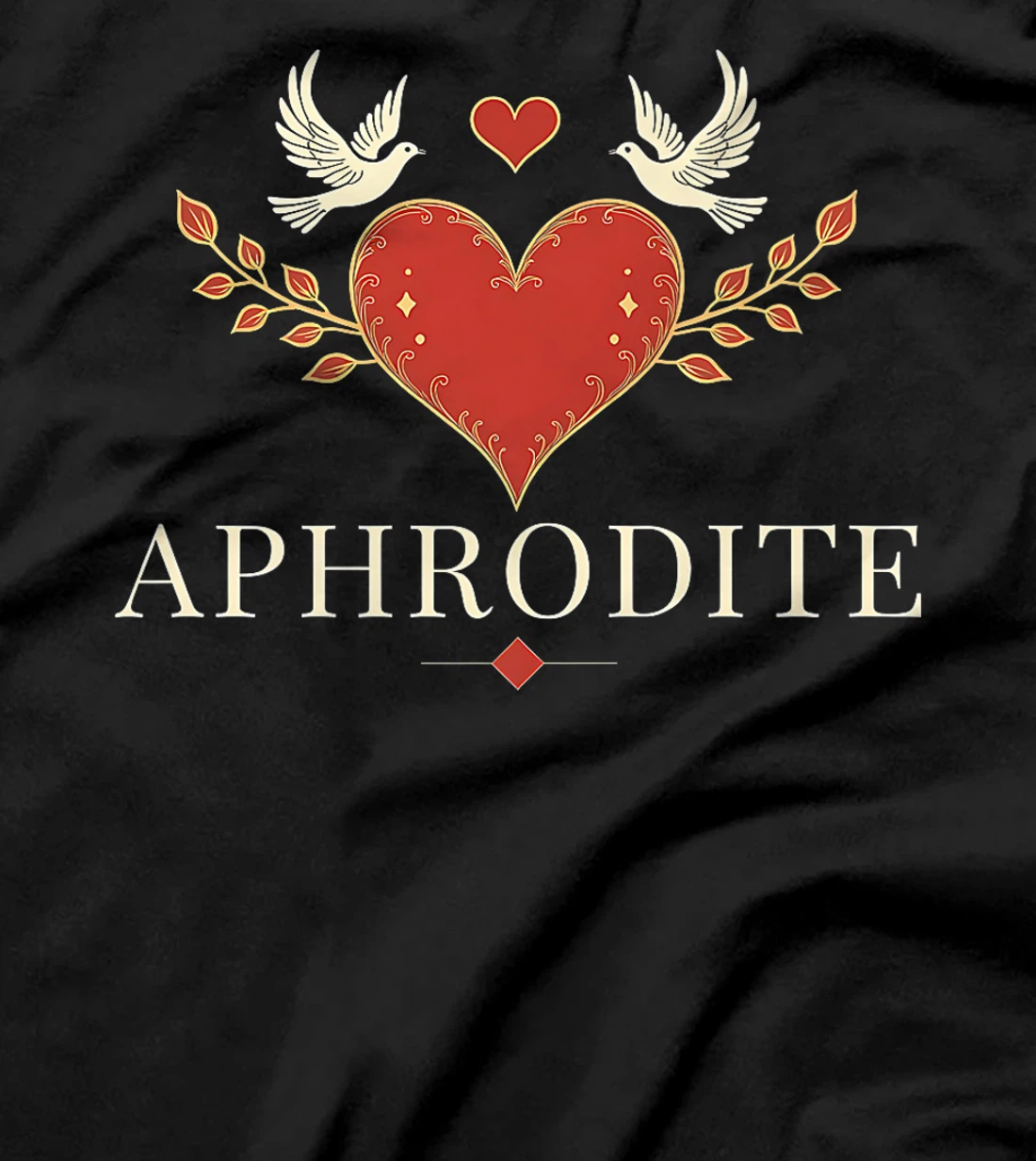 Aphrodite Greek Goddess of Love Symbol Premium T-Shirt