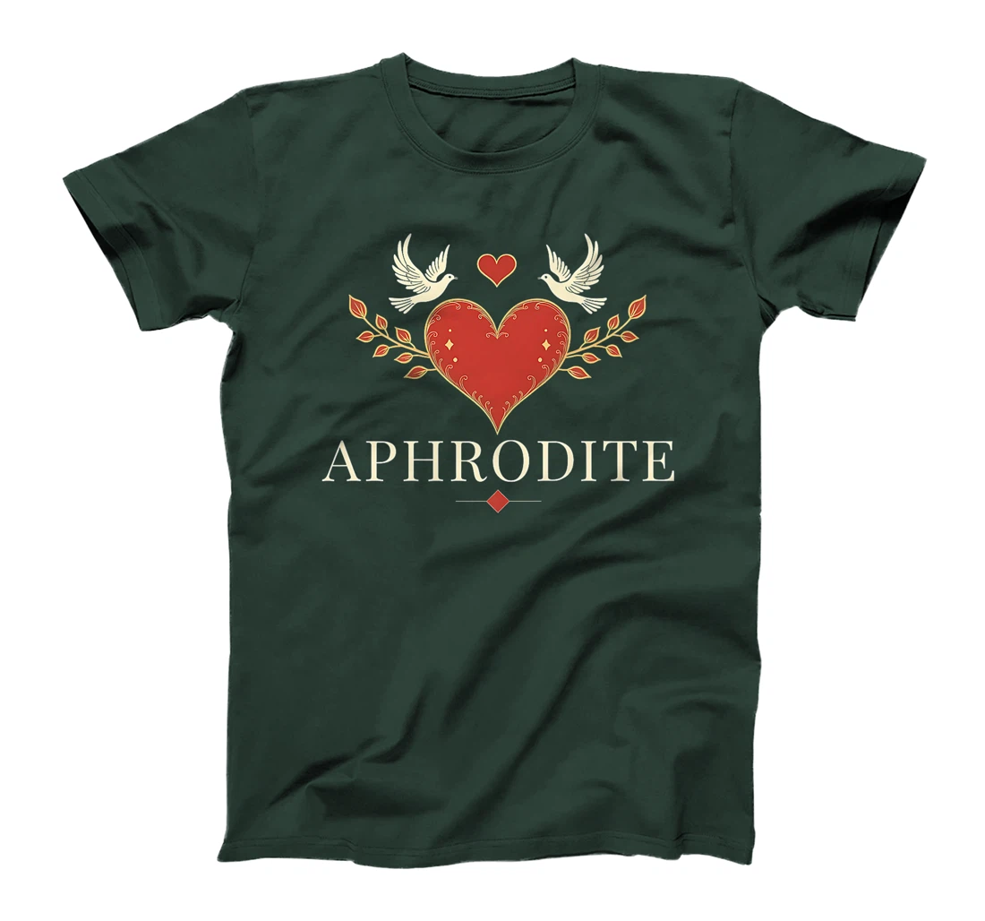 Aphrodite Greek Goddess of Love Symbol Premium T-Shirt