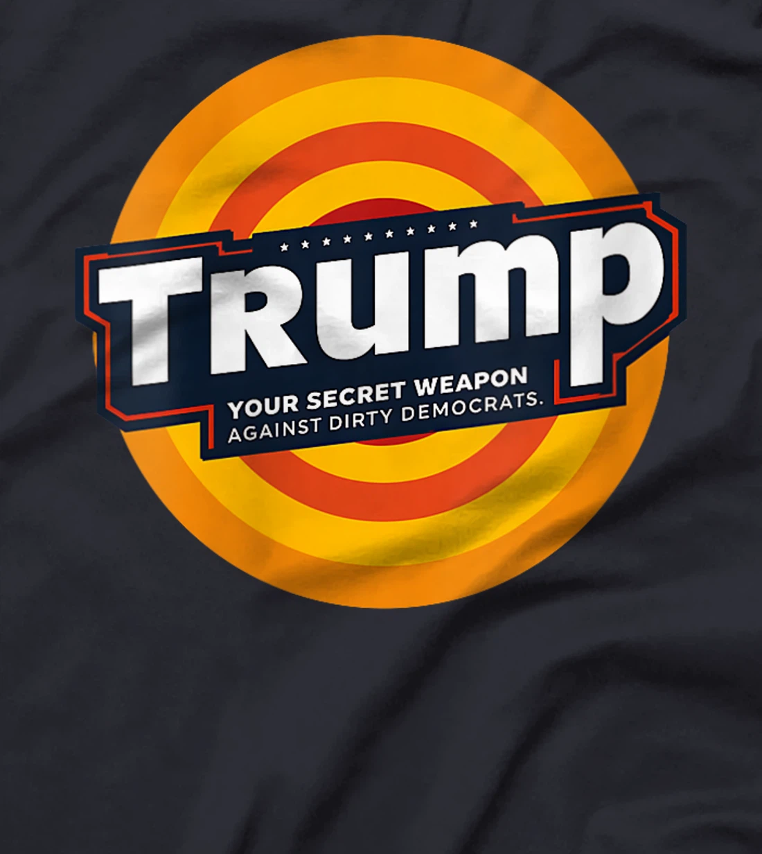 Womens God Bless America Trump T-Shirt