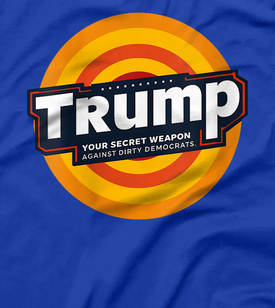 Womens God Bless America Trump T-Shirt