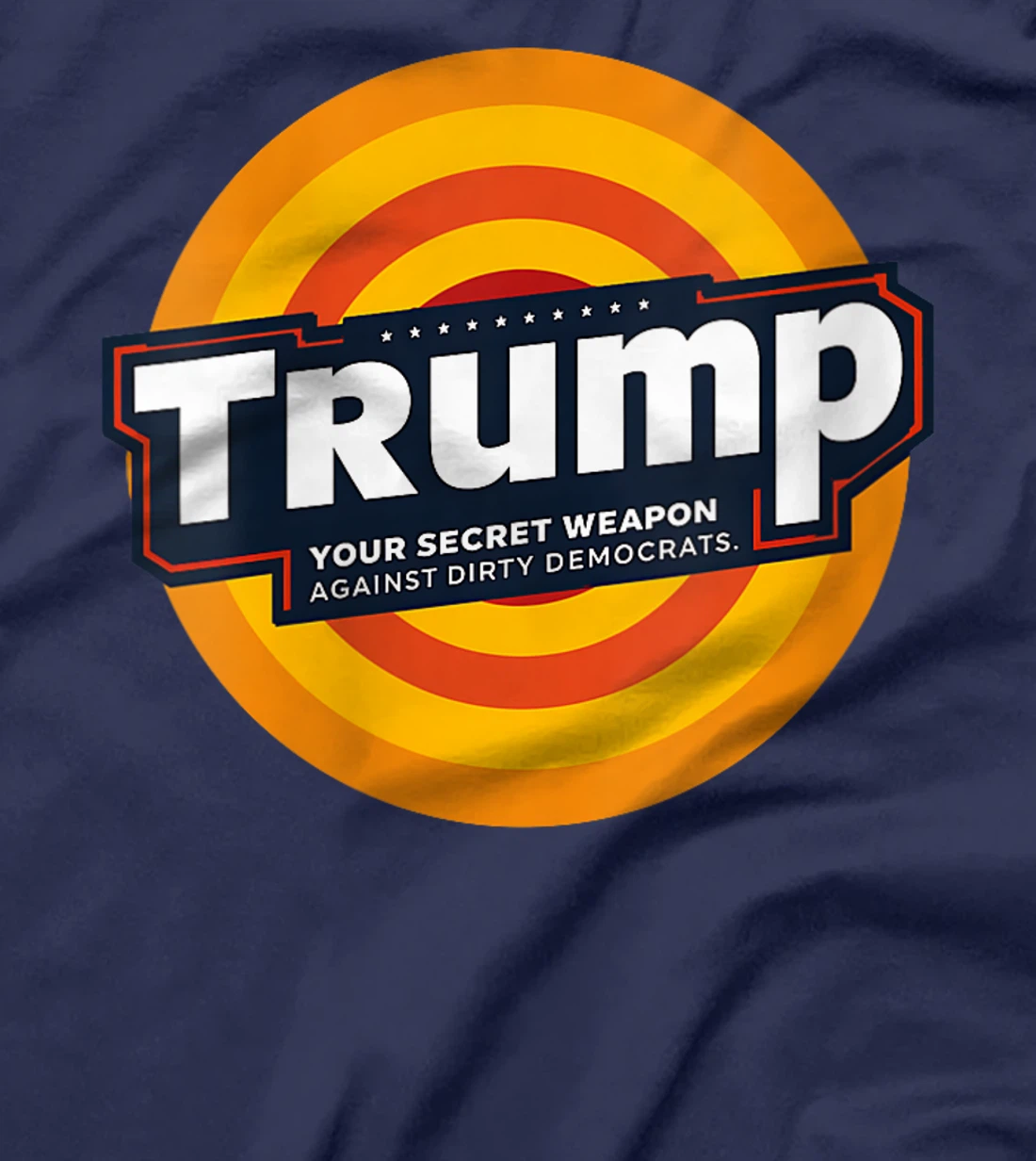 Womens God Bless America Trump T-Shirt