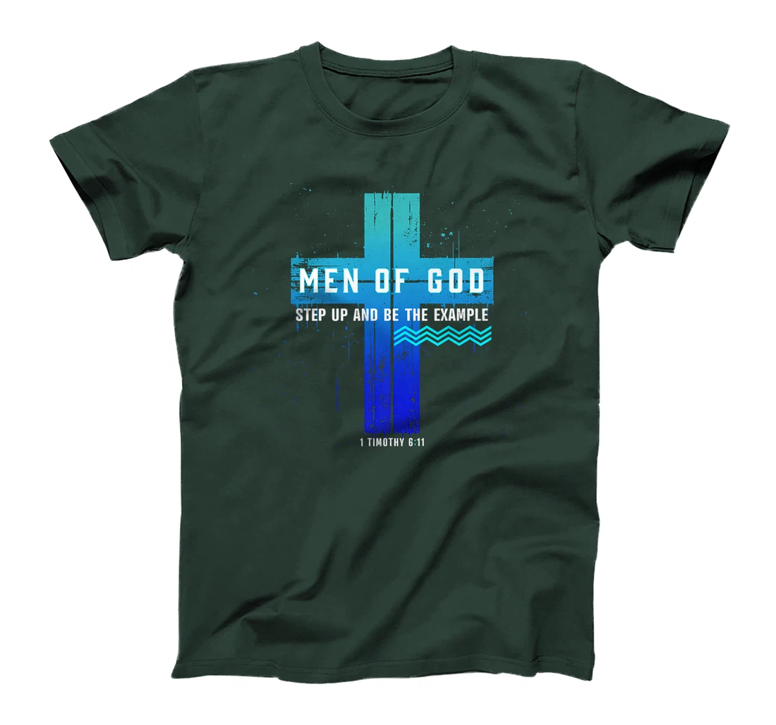 Men Of God 1 Timothy 6:11 Premium T-Shirt