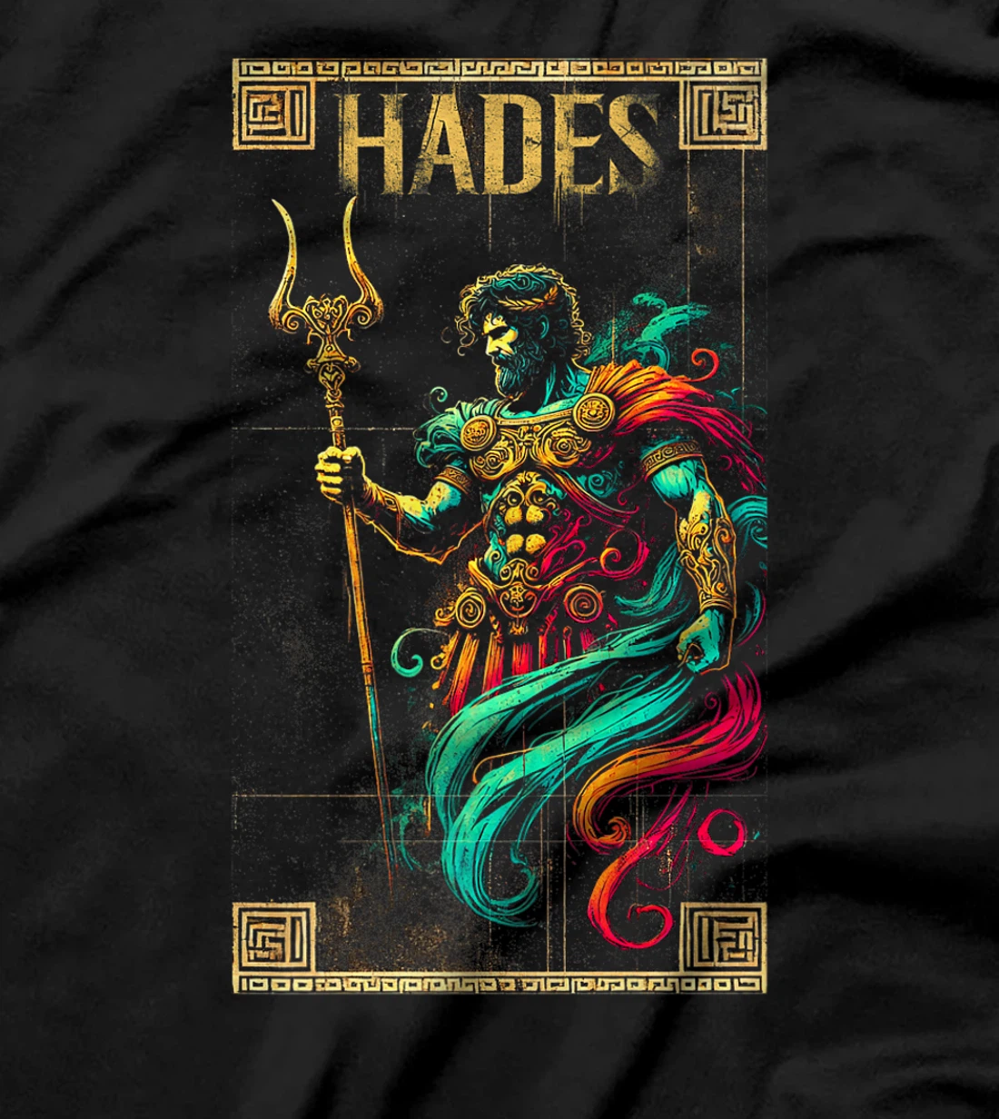 Hades God of the Underworld Greek Mythology Ancient Greece Premium T-Shirt