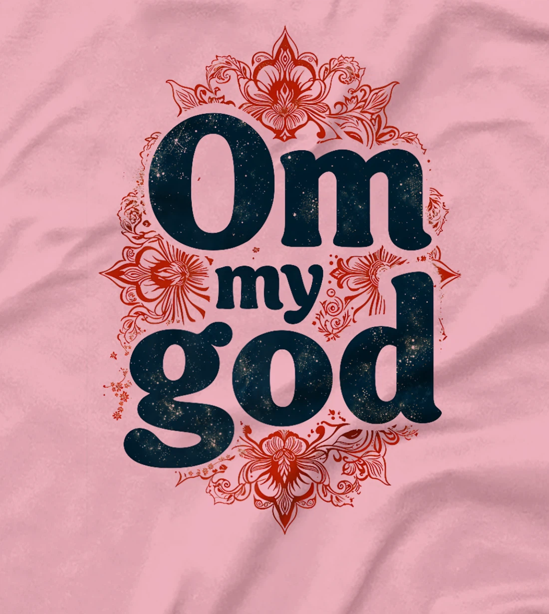 Om My God Yoga Meditation Spiritual Zen Yogi Namaste Design Premium T-Shirt