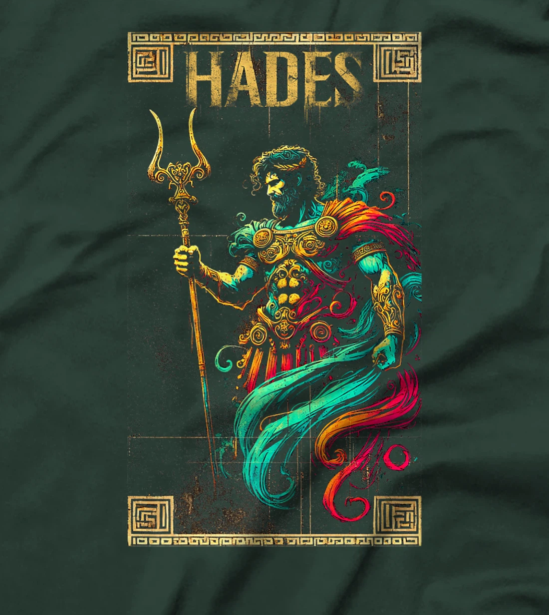 Hades God of the Underworld Greek Mythology Ancient Greece Premium T-Shirt