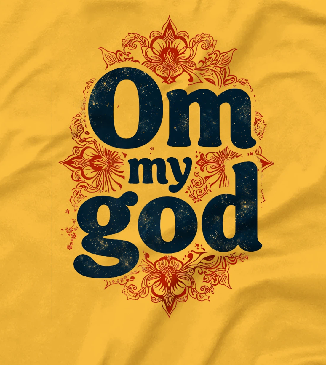 Om My God Yoga Meditation Spiritual Zen Yogi Namaste Design Premium T-Shirt