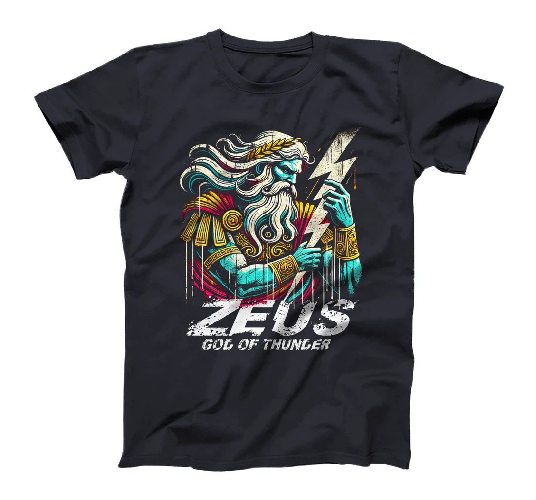 Zeus God of Thunder Greek Mythology Ancient Greece Premium T-Shirt