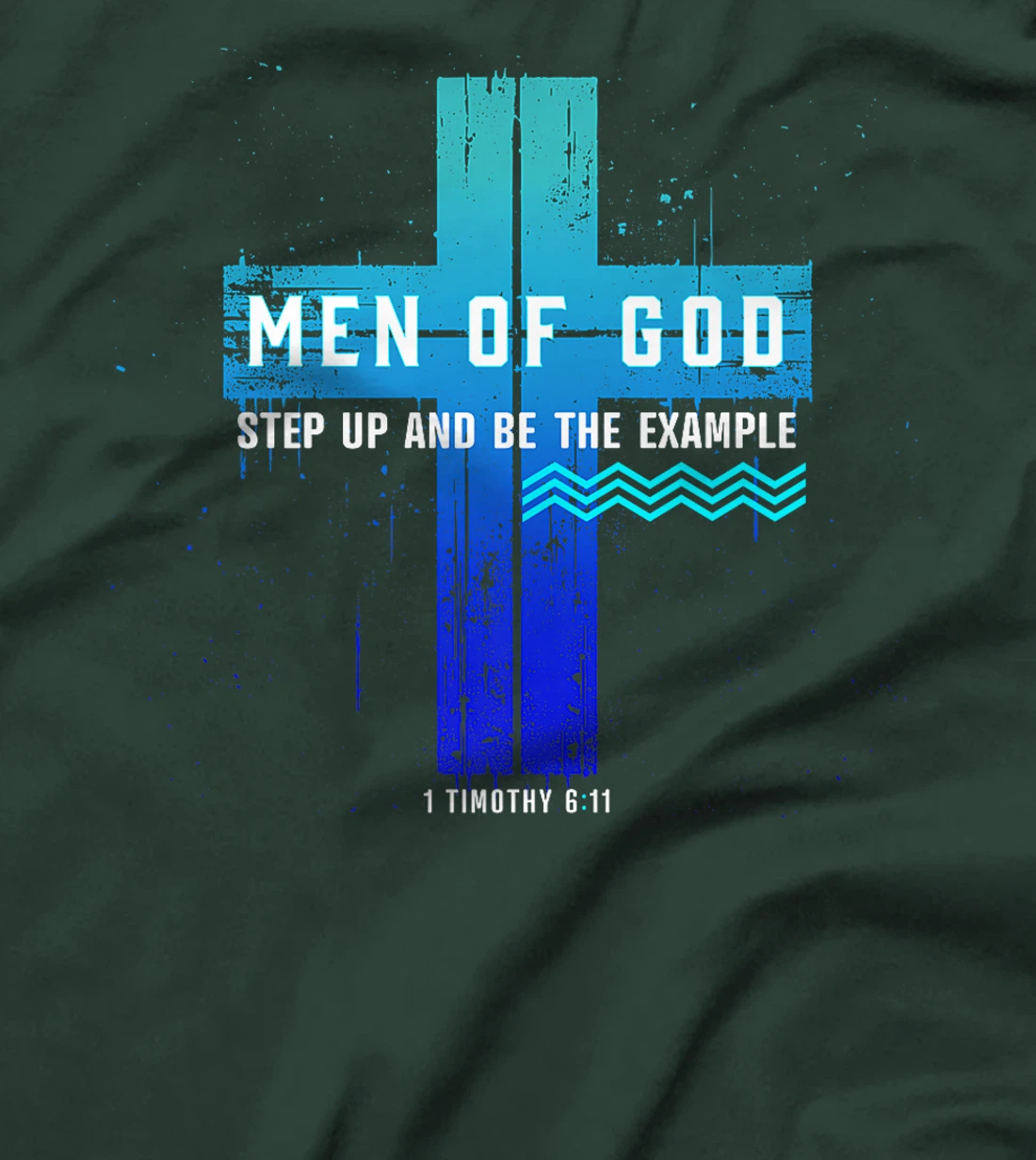 Men Of God 1 Timothy 6:11 Premium T-Shirt