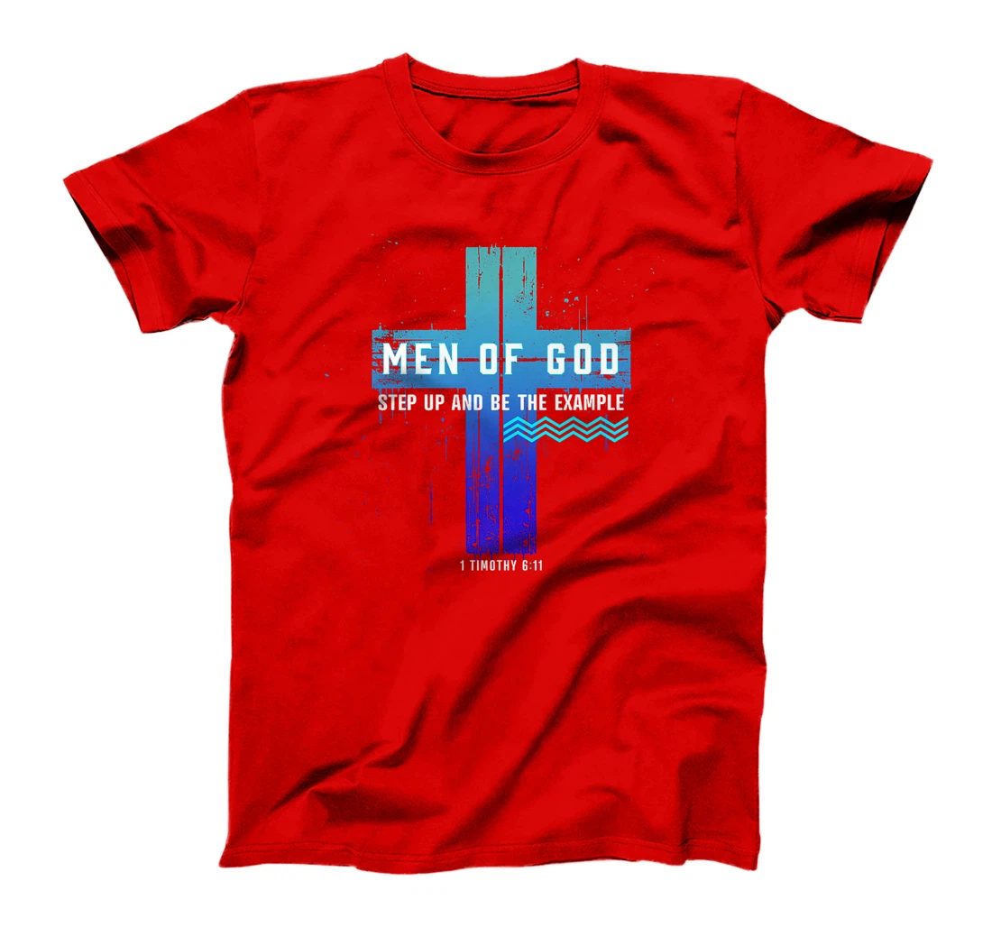 Men Of God 1 Timothy 6:11 Premium T-Shirt